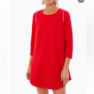 TUCKERNUCK French Rose Seamed Shift Dress
